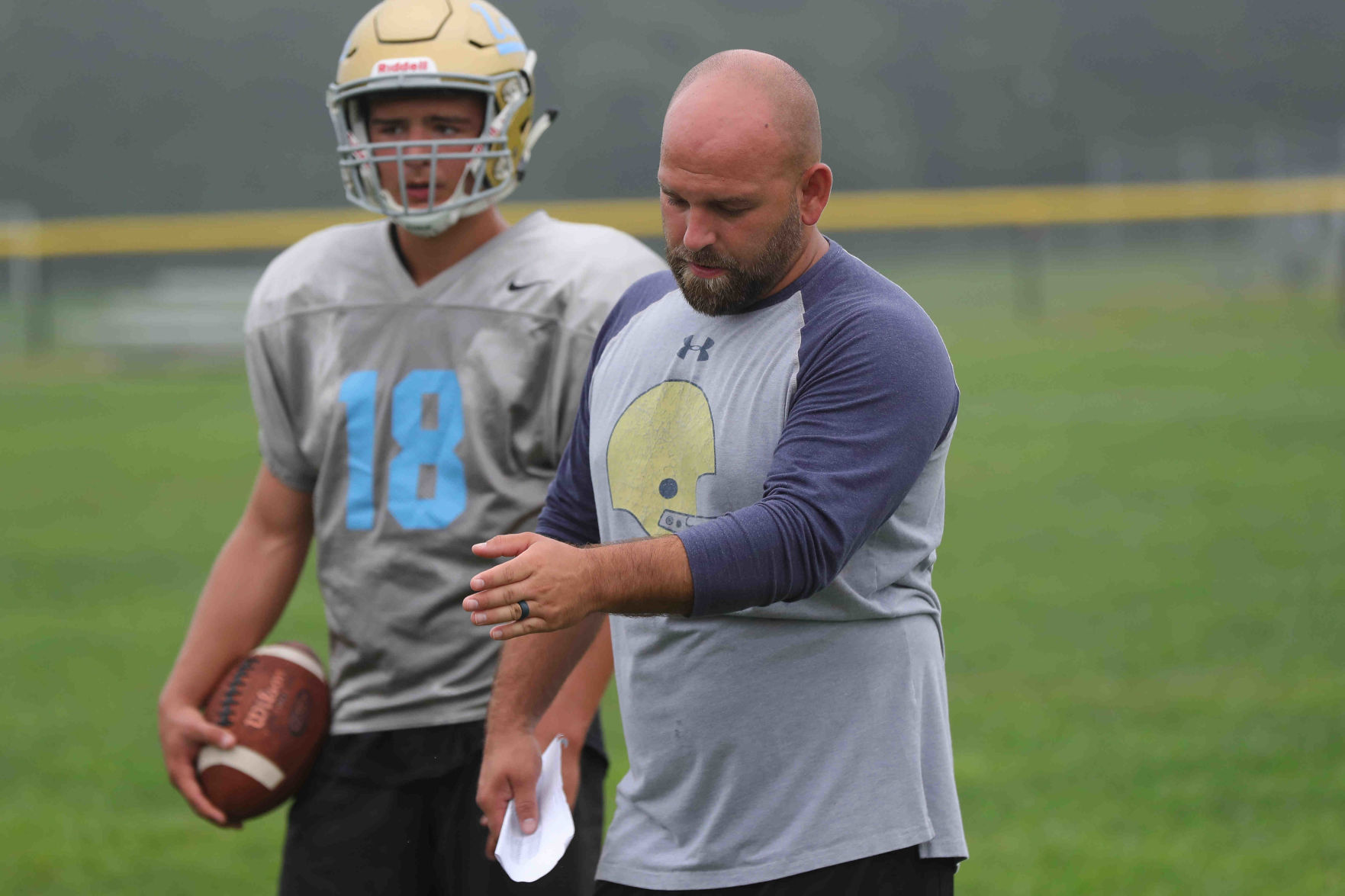 Lower Cape May football practice